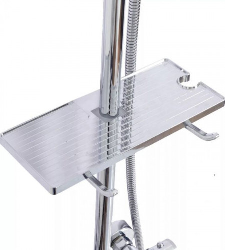 Душевая система WeltWasser TS 6270 10000001733 с термостатом Хром латунь на стену