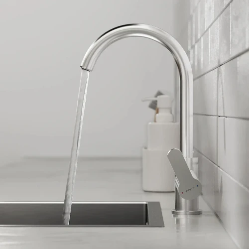 Смеситель для кухни Pragma Melpul 903113.MEL7.M1JU.025-2 цвет Хром матовый