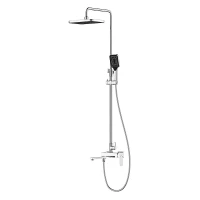 Душевая система Frap F2491-2 цвет Хром