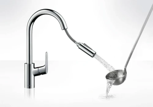 Смеситель для кухни Hansgrohe Focus 31815670 Черный матовый латунь