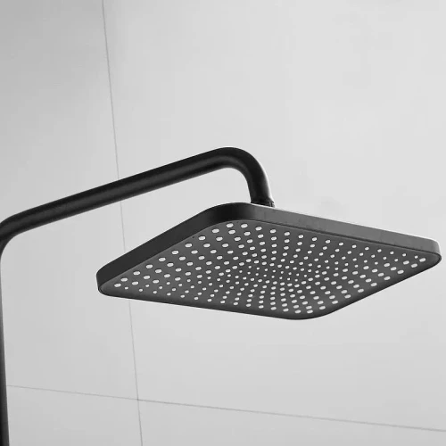 Душевая система Shevanik S9136H цвет Черный матовый