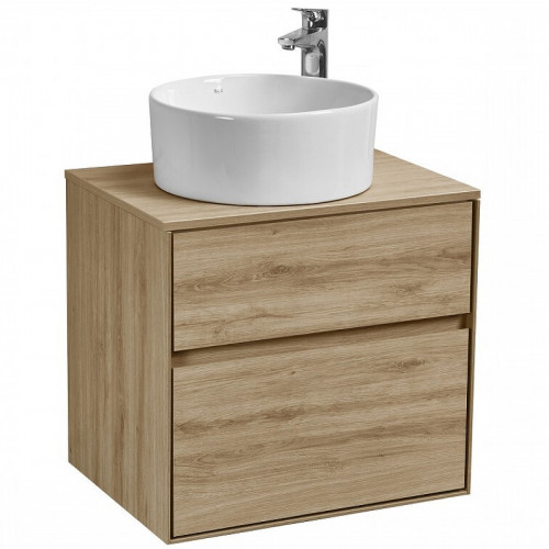 Тумба под раковину Aquaton Либерти 60 1A279401LYC70 подвесная Дуб эльвезия МДФ / ЛДСП