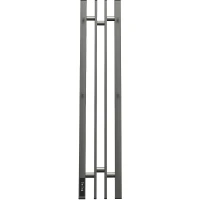 Электрический полотенцесушитель Point Фрея PN20728GB П2 140x800 диммер слева Графит блеск