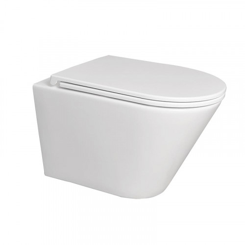 Унитаз Terminus Классик 02W54x36W подвесной цвет Белый с сиденьем Микролифт