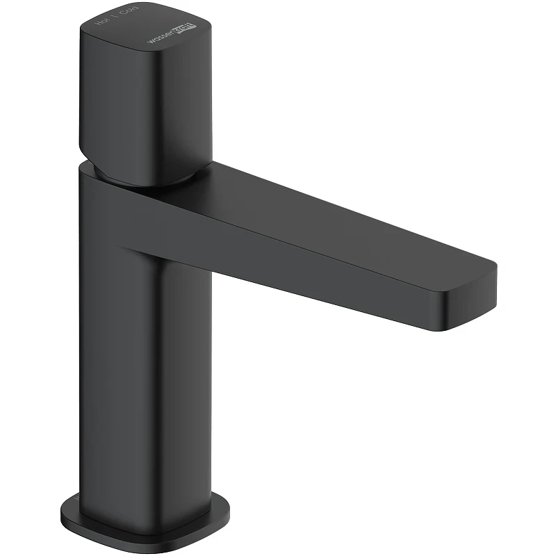 Смеситель для раковины WasserKRAFT Nuthe 9103 Черный матовый латунь