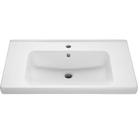 Раковина ASB-Woodline Dreja Гармония 80 29124 Белая фаянс накладная