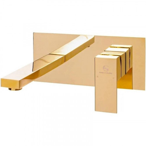 Смеситель для раковины Grocenberg GB588GO Золото
