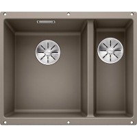 Кухонная мойка Blanco Subline 340/160-U L 523556 Серый беж искусственный камень (литьевой мрамор) встраиваемый