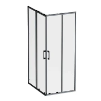 Душевой уголок AM.PM Above 120х80 W9XG-403-12080-BT профиль Черный матовый стекло прозрачное