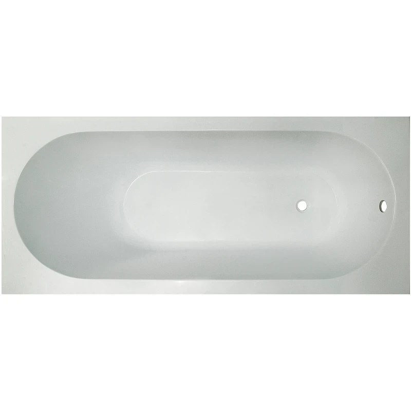 Ванна из литьевого мрамора Marmo Bagno Лучия 170x75 MB-L170-75 без гидромассажа