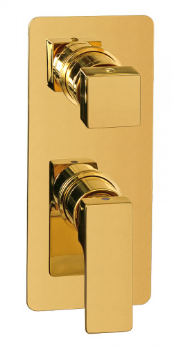 Смеситель для душа Remer Absolute AU93KBDO цвет Золото глянцевое