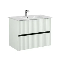 Тумба под раковину Art&Max Torino 80 AM-TORINO-800-2C-SO-LO-P подвесная цвет Лотос