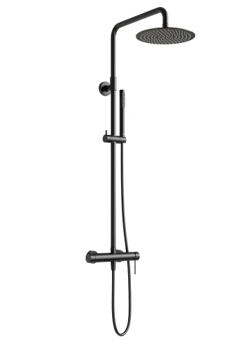 Душевая система WasserKRAFT Niers A30002BL цвет Черный матовый