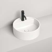 Раковина-чаша Salini Armonia TOP 202 45 130117G Белая глянцевая искусственный камень (литьевой мрамор) накладная