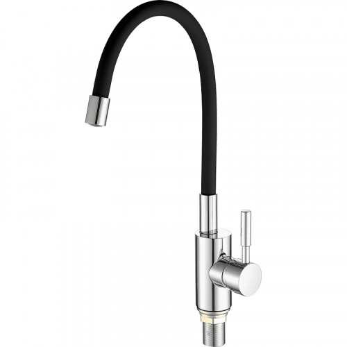 Смеситель для кухни Fashun A4053+B04 цвет Хром Черный