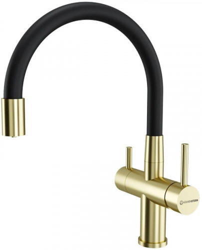 Смеситель для кухни KUCHENSTERN WURM-FE 750GL80 цвет Золото