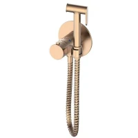 Гигиенический душ со смесителем AltroBagno Oggetto 060405 BC с термостатом цвет Медь матовая