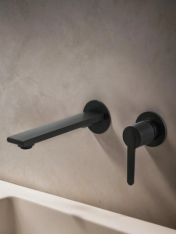 Смеситель для раковины AltroBagno Unione 010508 MB цвет Черный матовый