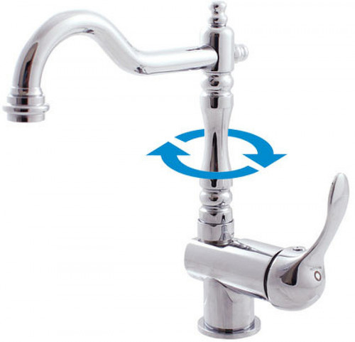 Смеситель для раковины Rav Slezak Labe L008.5/8 Хром латунь