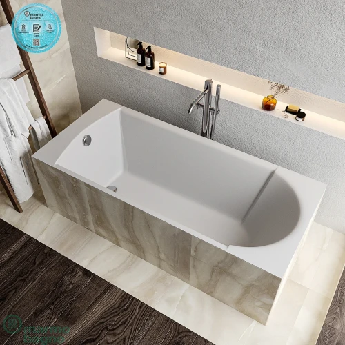 Ванна из литьевого мрамора Marmo Bagno Глория 150x70 MB-GL150-70 без гидромассажа