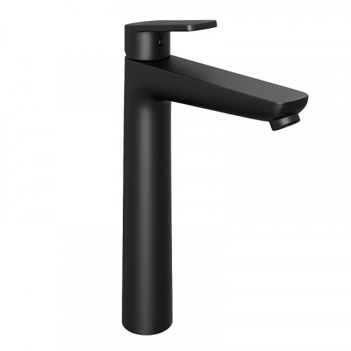Смеситель для раковины Abelsberg Lineara UNF23509MB цвет Вулканический черный