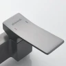 Гигиенический душ со смесителем Shevanik S4005T-1 цвет Оружейная сталь