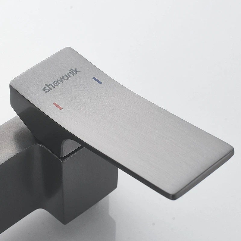 Гигиенический душ со смесителем Shevanik S4005T-1 цвет Оружейная сталь