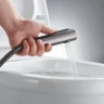 Гигиенический душ со смесителем Shevanik S4005T-1 цвет Оружейная сталь