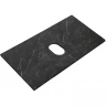 Столешница под раковину BelBagno 80 KEP-80-MNO-W0 Marmo Nero Opaco искусственный камень (литьевой мрамор)