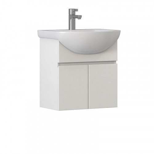Тумба под раковину Vigo Wing 50 tp.WIN.BAL.50.2D подвесная цвет Белый