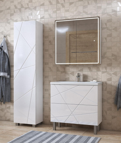 Тумба под раковину Vigo Geometry 70 tn.bsf.GEO.FOS.70.2Y цвет Белый