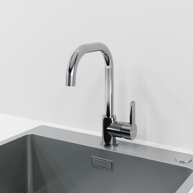 Смеситель для кухни Laparet Legna Plus N3063502LPT Хром латунь
