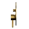 Душевая система Whitecross Y brushed gold YSET07GLB Брашированное золото латунь встраиваемый