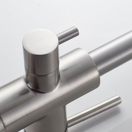 Смеситель для кухни Shevanik S128L цвет Сатин