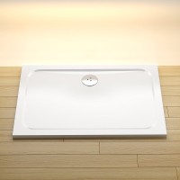 Душевой поддон из искусственного камня Ravak Gigant Pro Chrome 100x90 XA04A701010 Белый