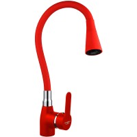Смеситель для кухни Melodia della vita Ostessa MDV40617Red Красный