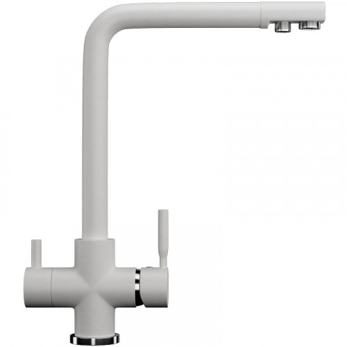 Смеситель для кухни Ulgran Classic U-016-341 Ультра-белый латунь