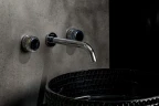 Смеситель для раковины Boheme Aura 152-2-CR-A Хром латунь встраиваемый