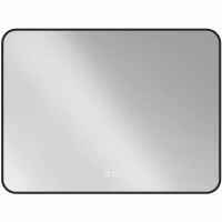 Зеркало Vincea 80 VLM-3VC800B-2 с подсветкой Черное с сенсорным выключателем с подогревом и диммером стекло