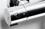 Душевая система WasserKRAFT A188.117.127.010.CH Thermo с термостатом Хром латунь на стену