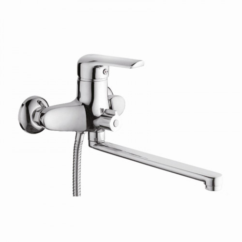 Смеситель для ванны D-Lin D146406 универсальный цвет  Хром