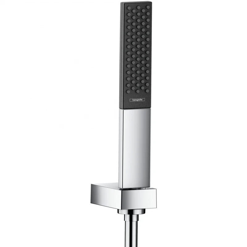 Душевой гарнитур Hansgrohe Rainfinity 26857000 Хром Черный пластик на стену