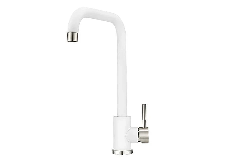 Смеситель для кухни Granula Standart ST-4033 цвет Белый