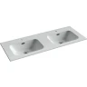 Раковина Ceramicanova Element 120 CN7004 Белая фаянс полувстраиваемая