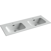 Раковина Ceramicanova Element 120 CN7004 Белая фаянс полувстраиваемая