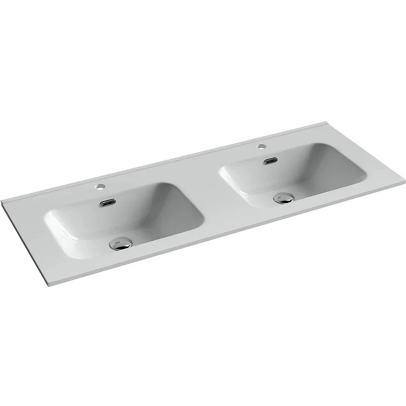 Раковина Ceramicanova Element 120 CN7004 Белая фаянс полувстраиваемая