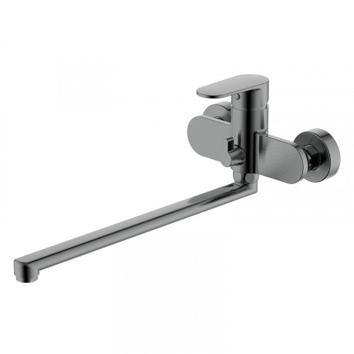 Смеситель для ванны Aquatek Ника AQ1842BGM универсальный цвет Оружейная сталь