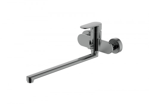 Смеситель для ванны Aquatek Ника AQ1842BGM универсальный цвет Оружейная сталь