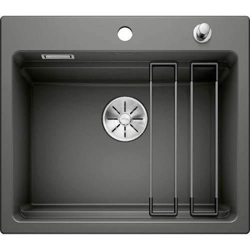 Кухонная мойка Blanco Etagon 6 PuraPlus 525161 Базальт