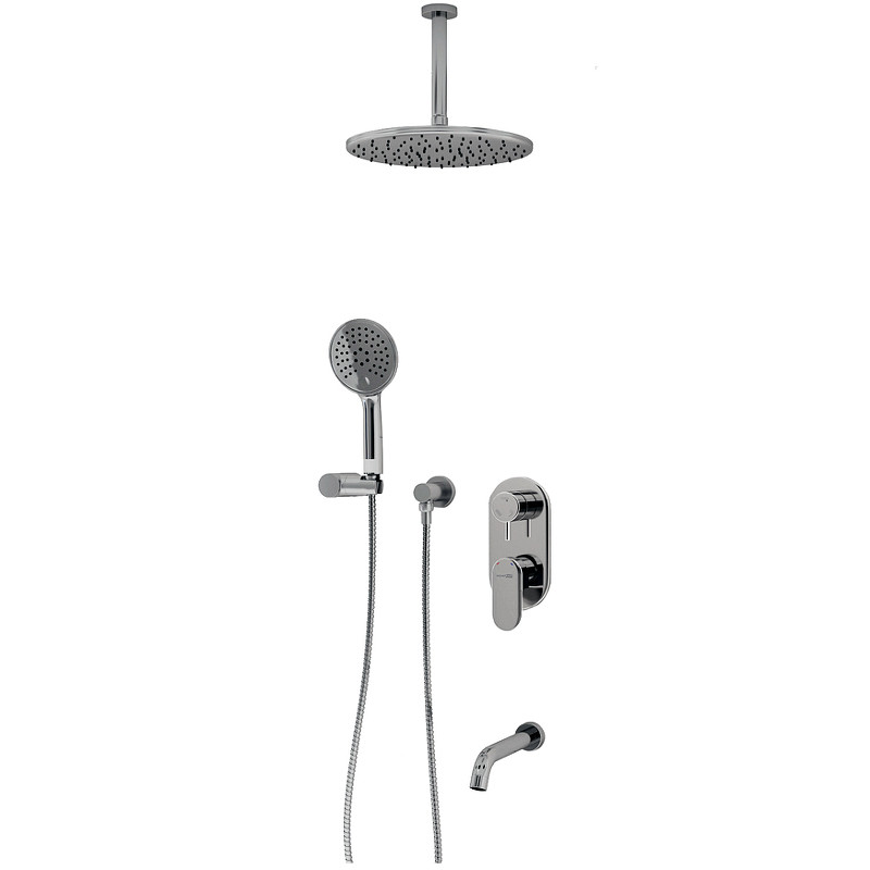 Душевая система WasserKRAFT Dinkel A175868 Хром латунь встраиваемый